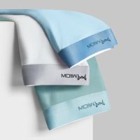 猫人冰丝男士内裤男石墨烯抗菌夏季薄款无痕平角裤透气四角短裤头 M1516 [3A抑菌]三条 车缝款 L [90斤-110