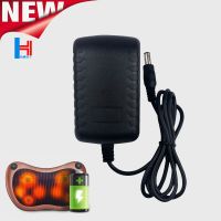 12V2A车载按摩枕家用按摩器 通用电源适配器充电器电源线插头5.5 加强版12V2A 1米线 大孔5.5