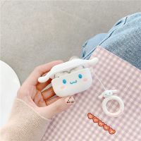 airpods1/2代保护套可爱玉桂狗苹果Pro3代蓝牙耳机套硅胶保护软壳 蓝牙耳机保护套玉桂狗 airpods1/2代