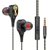 小米10耳机typec入耳式9适用华为P30Pro坚果mix2荣耀20重低音耳塞 3.5MM圆头(普通版 无赠品)黑色