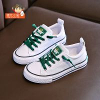 蜡比小星童鞋男童鞋子女童小白鞋儿童休闲板鞋韩版2020年春秋新款 白色 24 码/内长16.3cm