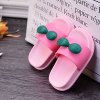 2020新款儿童凉拖鞋男女童可爱居家防滑软底居家防滑宝宝拖鞋卡通 6688粉色 26/27内长15.5厘米