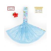 抱娃神器解放双手喂奶出行出门宝宝防滑夏天四季省力横抱婴儿夏季 升级版*蓝色*网款