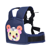 骑行安全带儿童可调节摩托车电动车防摔腰带夜间反光小孩保护背带 小猪