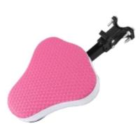 电动车儿童座椅前置折叠自行车快拆座椅山地车宝宝安全小孩坐椅 粉色