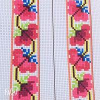 2020新款十字绣背带花 新款背带系 背带手 不是成品 需要你自己绣 图十四