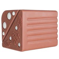 窗户防撞角断桥铝合金塑钢内平开门窗防磕碰头保护套直窗角防护角 1个装巧克力色