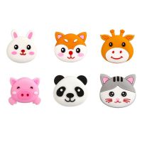 门锁磕碰贴门后门把所防撞垫硅胶墙面宝布套家用吸盘静音加厚儿童 1个装卡通随机