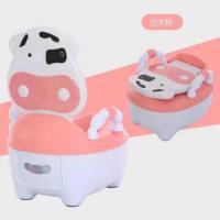 婴儿宝宝拉粑粑坐便器宝桶女孩男童儿童便便车坐便器训练马桶 款式颜色随机发无垫无刷