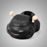 儿童马桶坐便器男孩女宝宝便盆婴儿幼儿尿盆大号小孩家用厕所神器 小号坐便器黑色无礼包