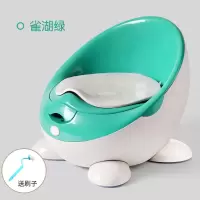 儿童马桶坐便器女孩宝宝小孩婴幼儿尿盆男孩大号尿桶厕所神器便盆 雀湖绿硬垫款(请洗刷)