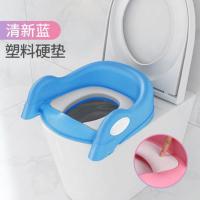 儿童坐便器女楼梯式婴儿厕所小孩马桶椅盖座便圈垫男孩宝宝马桶梯 蓝色(无台阶)