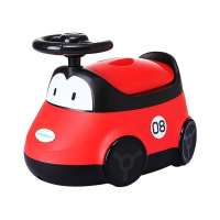 世纪宝贝儿童马桶宝宝坐便器婴儿便盆 幼儿男女小孩尿盆 红色 BH-116