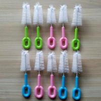 10个装小毛刷高品质尼龙奶瓶奶嘴刷壶嘴刷螺纹小死角刷吸奶器清洗 10支尼龙小毛刷