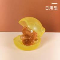 婴儿安抚奶嘴仿母乳咬咬胶新生儿宝宝安睡型断奶戒奶神器超软用品 圆头日用型