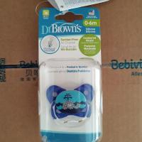 布朗博士安抚奶嘴宝宝安抚奶嘴 0-6个月紫色