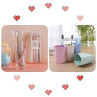 高档牙刷软毛成人牙刷纳米牙刷竹炭牙刷学生牙刷杯子牙膏家庭套装 中头软毛1盒[4支]送2杯子