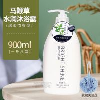 沐浴露大瓶装男女通用家用沐浴乳家庭装香水持久留香洗发水套装F6 马鞭草沐浴露(900ml)