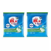 雕牌超效加酶252g洗衣粉小包袋装整箱批发洗衣粉家庭实惠装 252g*2袋[共504g]