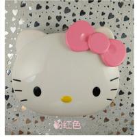hello kitty可爱卡通折叠 计算器 创意KT翻盖便携式计算机 化妆镜 粉红