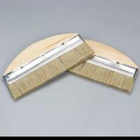 加厚耐用油漆刷硬毛刷棕毛刷8寸10寸船用刷除尘刷子长毛大排刷 8寸(18cm)一把价格