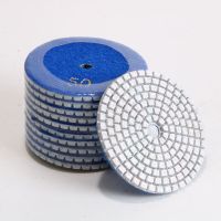 水磨片石材抛光片3寸4寸大理石玉石瓷砖石材磨边翻新片金刚石磨片 直径8厘米（3寸） 50目（十片装送一粘盘）