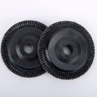 加厚百叶片久豹打磨片百叶轮砂布轮不锈钢木工木材磨片金属抛光片 加厚特级塑盖煅烧60目[专业打磨] 3片装