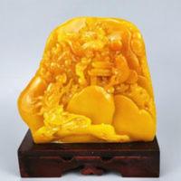 玉石原石寿山石雕田黄石鲤鱼跳龙门摆件客厅办公室摆件奇石观赏石 玉石原石寿山石雕田黄石鲤鱼跳龙门摆件客厅办公室摆件奇石观赏