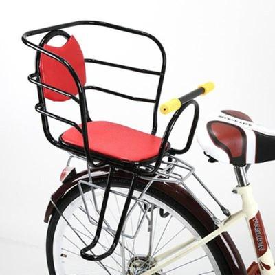 宝宝自行车儿童座椅加厚加大单车电动车座椅安全座椅后座后置 单扶手座椅