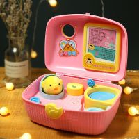 小伶玲快乐可爱小鸡养成屋同款小女孩女童生日礼物公主儿童玩具 萌萌鸡养成物[感应小鸡1只]粉色 电池版[普通电池+螺丝刀]