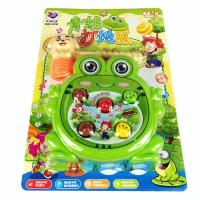 打地鼠婴幼儿童电动玩具青蛙音乐益智敲击游戏机男女宝宝早教 青蛙绿色打地鼠