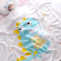 儿童空调被婴儿夏凉被竹纤维盖毯宝宝毛巾被小毯子夏季薄款午睡毯 霸王龙