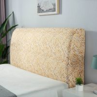 全包床头套罩软包简约现代防尘北欧通用万能床头罩床靠背保护套 金玉满堂(牛奶丝弹力面料) 40*40cm抱枕套(抱枕使用)