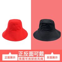 防晒帽子女韩版遮脸黑胶夏季大沿遮阳帽新款空顶折叠渔夫太阳帽子 #400-双色[纯色/网红同款] ★常规均码,收藏送防风绳