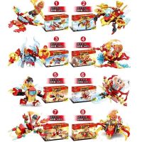 兼容乐高拼装积木玩具齐天大圣机甲孙悟空西游记儿童早教益智套装 南天门大战8合一随机1盒