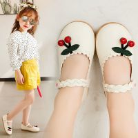 女童皮鞋2020春秋季新款儿童学步鞋小童单鞋可爱女宝宝软底公主鞋 白色 21码(鞋内长13cm)