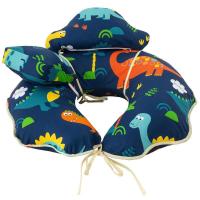 莫莎喂奶枕哺乳枕月子会所枕头婴儿枕头 恐龙+45度枕头+护栏枕