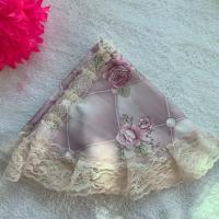 [新品]特价隐形风扇罩灯扇一体套家用防尘罩圆形遮盖布吊扇灯罩 花牡丹紫色 小号