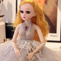 60厘米CM超大号芭比洋娃娃套装公主仿真精致女孩玩具单个生日礼物 纱裙公主 32首音乐版(不可脱衣)