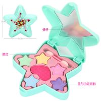 儿童化妆品女孩玩具过家家公主水溶彩妆套装指甲油小孩六一礼物 时尚天使890