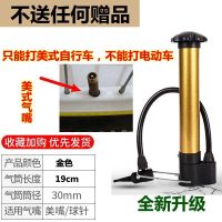 打气筒蓝球足球专用便携摩托车电动车自行车玩具儿童自行车充气筒 迷你体验款不送球针