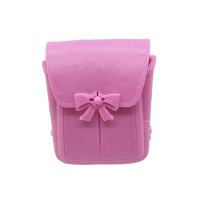 30厘米芭比娃娃用的玩具迷你粉色小书包女孩过家家娃娃配件 一个书包