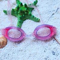 [送耳塞]儿童泳镜泳帽套装男女宝宝防水防雾高清游泳眼镜潜水镜 1252粉色泳镜