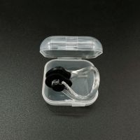 游泳鼻夹防呛水专业套装硅胶成人男女装备防滑潜水鼻夹子 黑色鼻夹