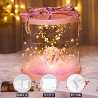 创意女童生日礼物高级感小女孩礼物送女儿生日礼物可爱少女心儿童 粉色比翼双飞(半成品需组装)