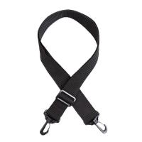 男包肩带配件斜跨单肩背包带公文包电脑包健身包带子黑色替换带子 pp肩带pom塑料扣 不加肩垫