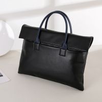 笔记本电脑包男女手提小米华为13/14/15.6寸时尚简约商务公文包包 AM-3 黑色 小号(11/12寸)