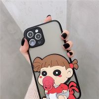 蜡笔小新苹果11promax手机壳卡通iPhone12男xs/xr女款7plus/8p/6s 全包精准肤感-奶嘴小葵 苹