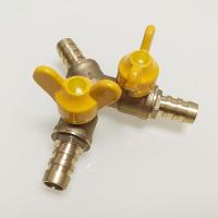 煤气三通阀门煤气软管天然气管宝塔头连接燃气接头液化气三通球阀 普通铜三通(送3个卡扣)