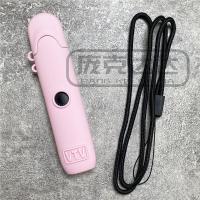 VTV硅胶保护套vtv硅胶套防刮防尘卡通送挂绳挂脖通用vtv软硅胶套 浅粉+挂绳 VTV光面